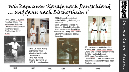 Geschichte Matsumura Kenpo in Deutschland