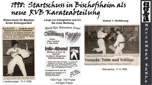 Karate Start in Bischofsheim