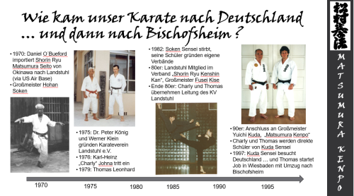 1970 bis heute Geschichte-Matsumura-Kenpo in Deutschland