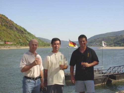 2003 Tomosada Kuda Sensei am Rhein