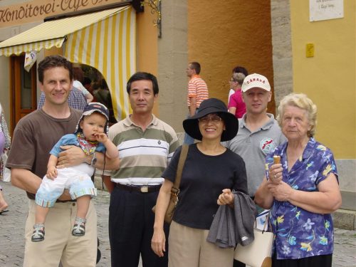 2006 Besuch in Rothenburg ob der Tauber