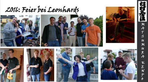 2016 Feier bei den Leonhards