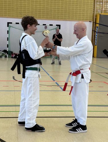 Jugendmeister Kumite David Schmenger